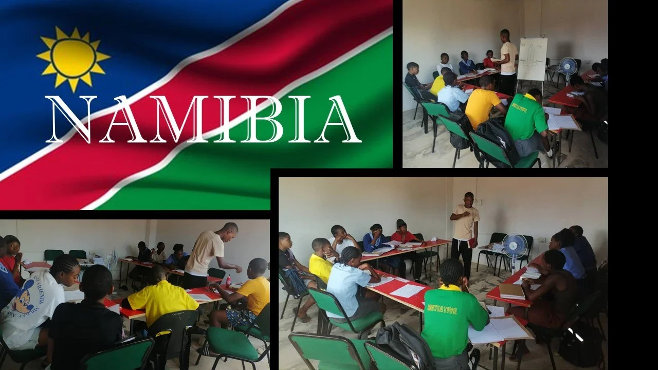 NAMIBIA YOUTH WITH PURPOSE WITH THE 4 FIELDS DISCIPLESHIP MULTIPLICATION TRAINING