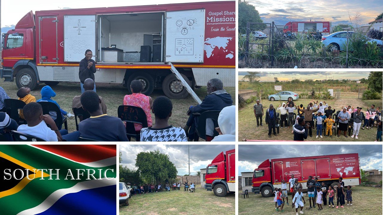 SOUTH AFRICA GOSPEL CHARIOT MISSIONS OUTREACH PROGRAM