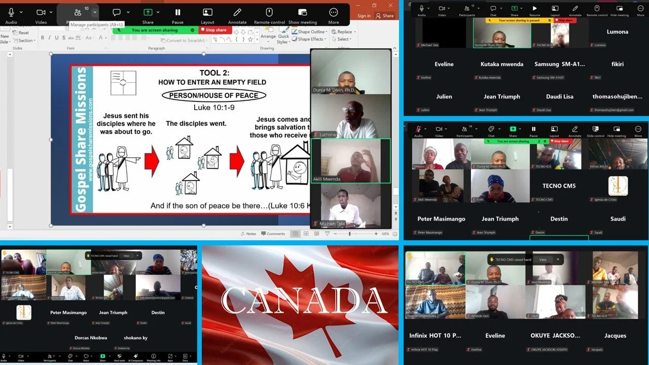 ONLINE DISCIPLESHIP UPDATE Canada, Germany, Colombia, and Africa Biweekly Update: March 16 – March 29, 2026