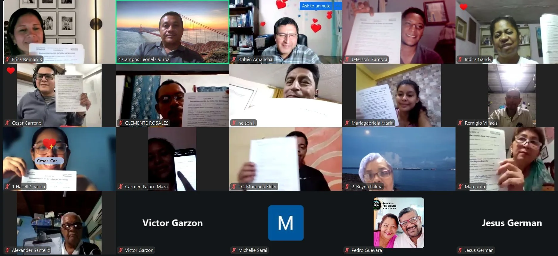 LEADERSHIP WORKSHOP COME AND FOLLOW ME.  GOSPEL CHARIOT/SHARE MISSIONS LATINOAMÉRICA.