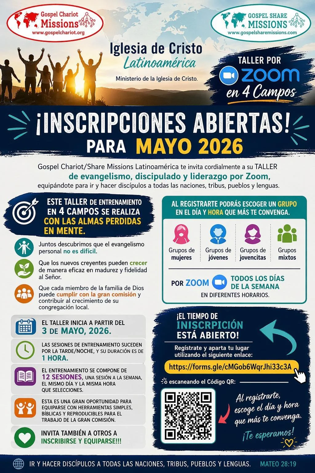 ENROLLMENT OPEN FOR MAY 2026!.