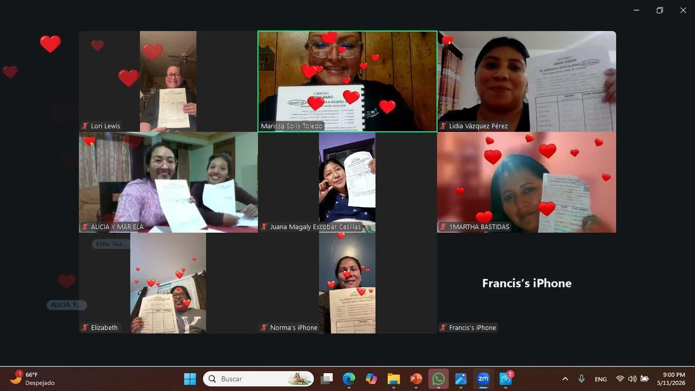 GROUP # 10  EVANGELISM AND DISCIPLESHIP WORKSHOP IN 4 CAMPUS.  LATINAMERICAN WOMEN