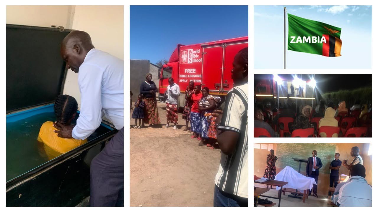 ZAMBIA GOSPEL CHARIOT OUTREACH AND FOUR FIELDS DISCIPLESHIP MULTIPLECATIONS TRAINING
