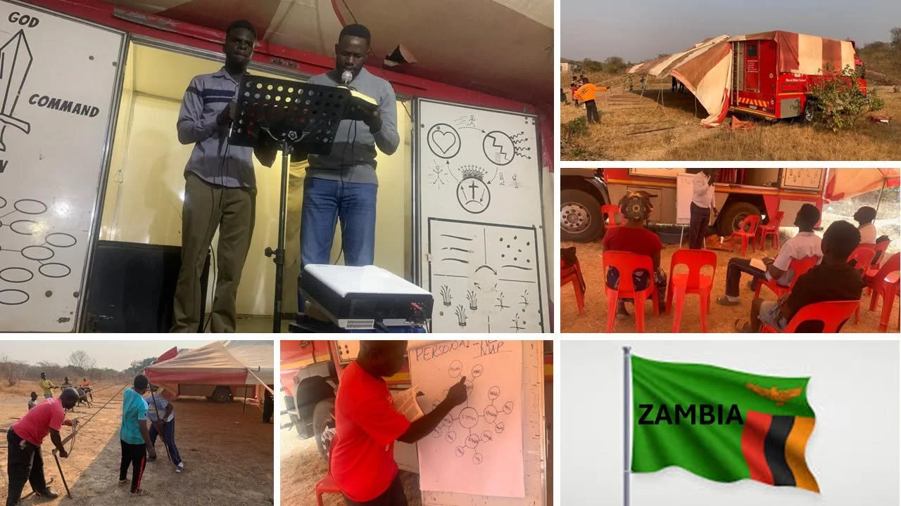ZAMBIA GOSPEL CHARIOT MISSIONS FOUR FIELDS DISCIPLESHIP MULTIPLICATION TRAINING AND OUTREACH ENDED SUCCESSFULLY AT MAKANGWE CHURCH OF CHRIST