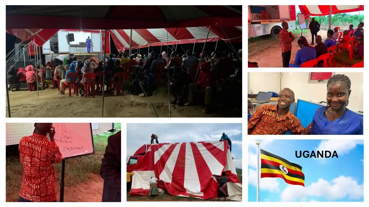 UGANDA GOSPEL CHARIOT MISSIONS OUTREACH AT KAROZA CHURCH OF CHRIST MBARARA REGION ENDED SUCCESSFULLY WITH 8 BAPTISMS.