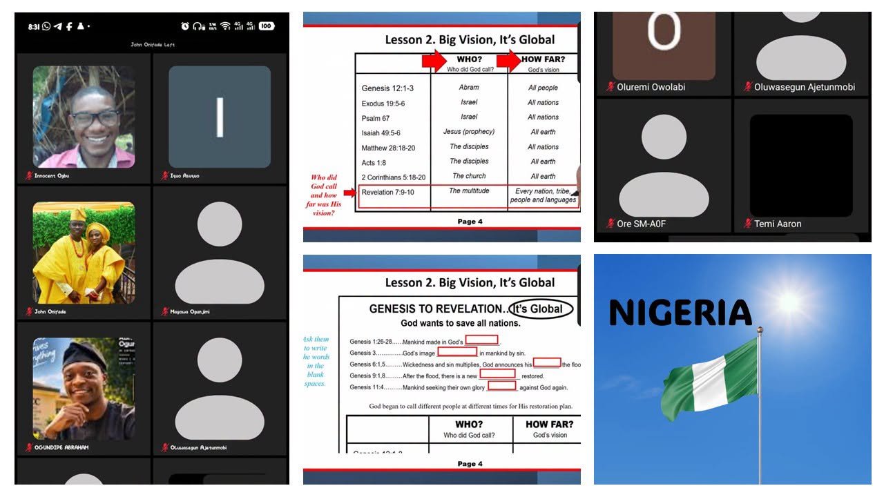NIGERIA 4 FIELDS DISCIPLESHIP TRAINING WEEKLY REPORT - 8TH OCTOBER, 2026