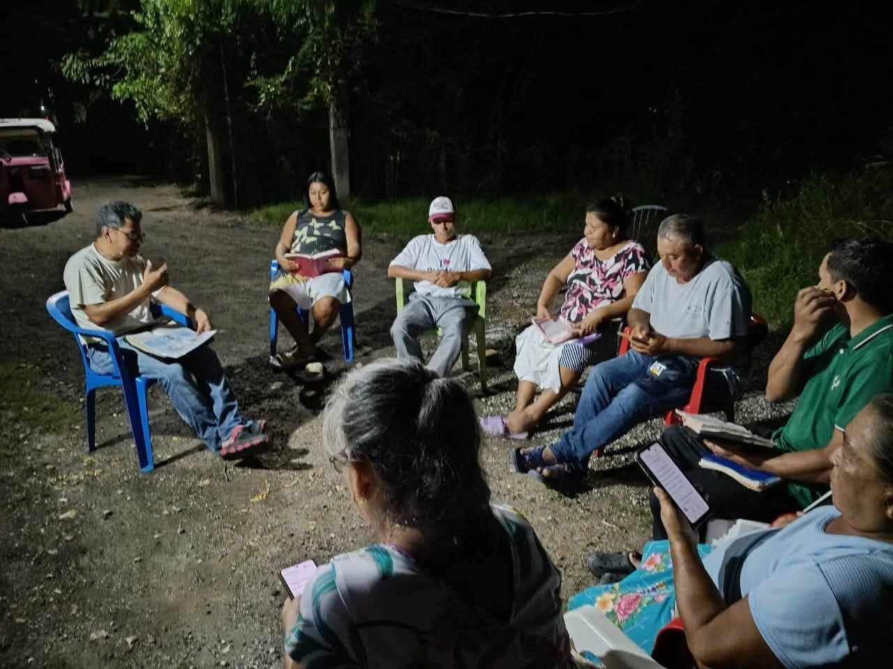 MEXICO SABANCUY CAMPECHE. Biblical Discovery Method with the Lost Souls in Mind.