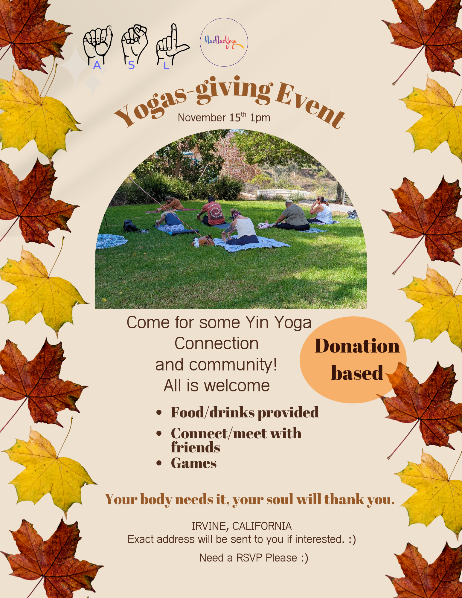 Yogas-giving