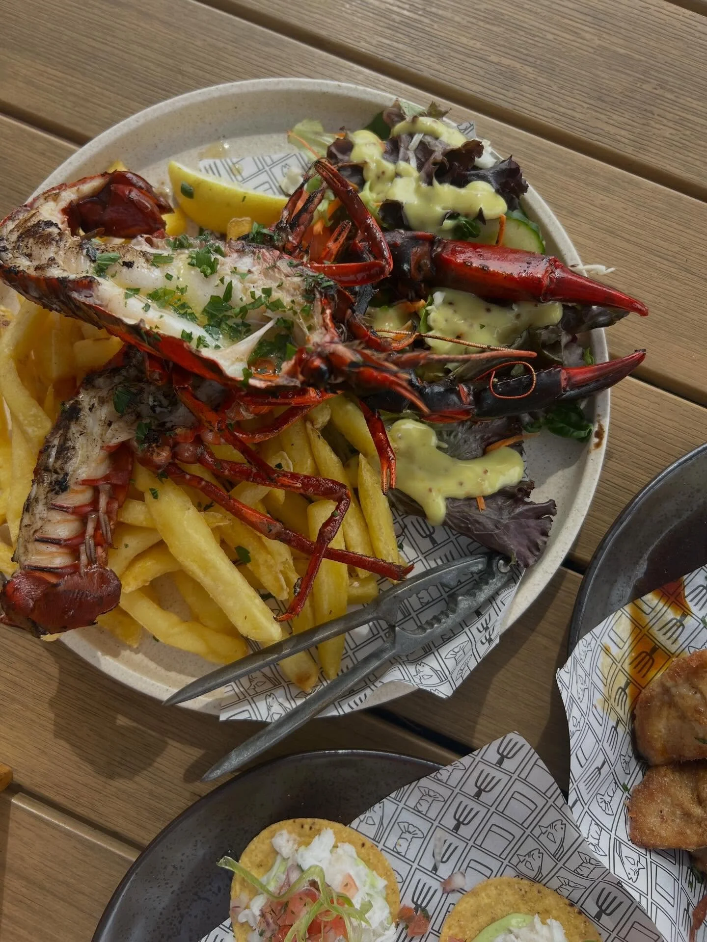 Enjoy delicious fresh, local and totally unforgettable Western Australian marron. A fabulous new venue @capelmarronfarm is now open with views over the ponds. Pond to plate - it doesn&rsquo;t get more authentic than this. #doyourselfafavour #downsout