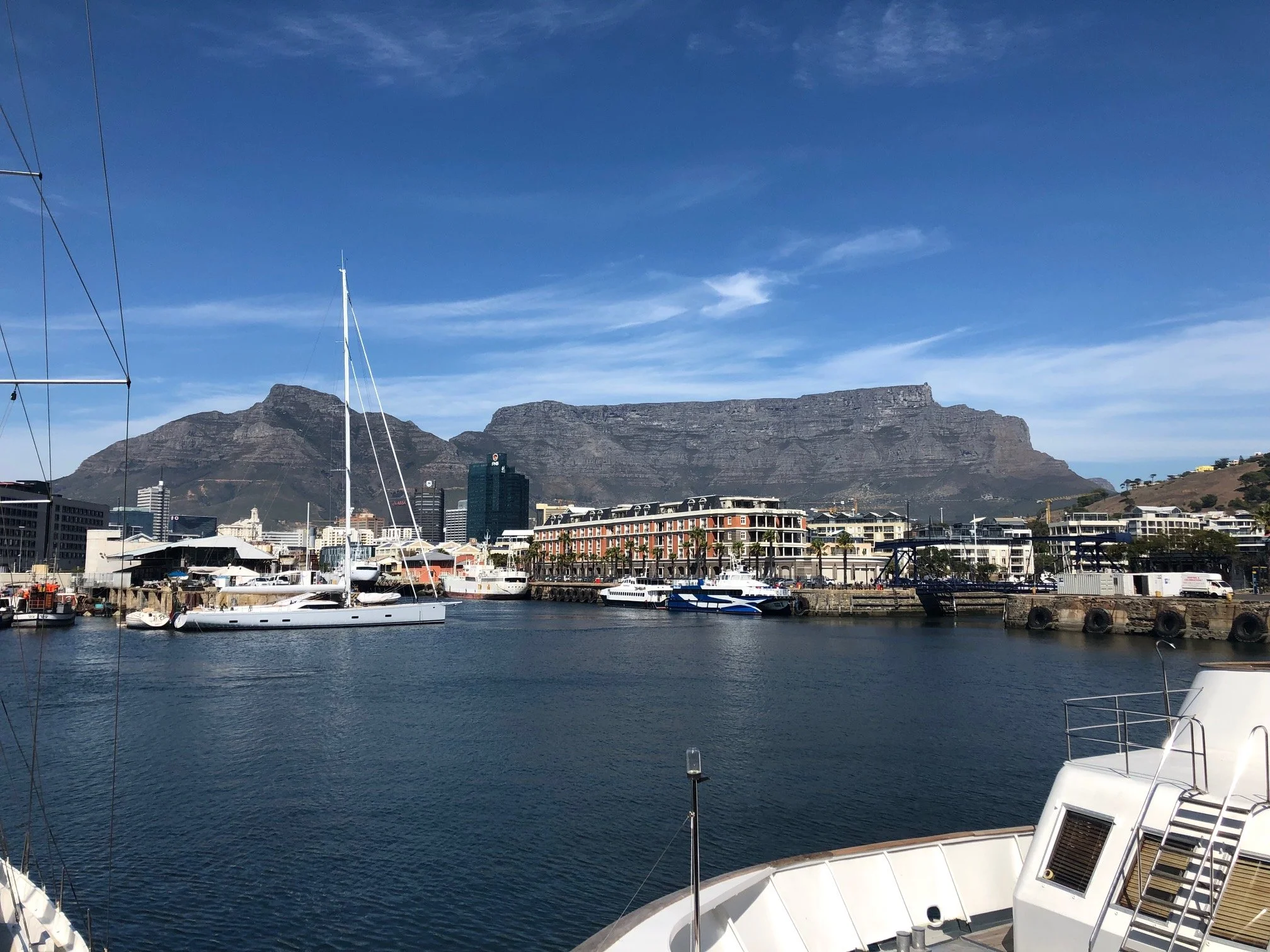 Cape Town Table Mountain Water Front with Forage Safaris Africa