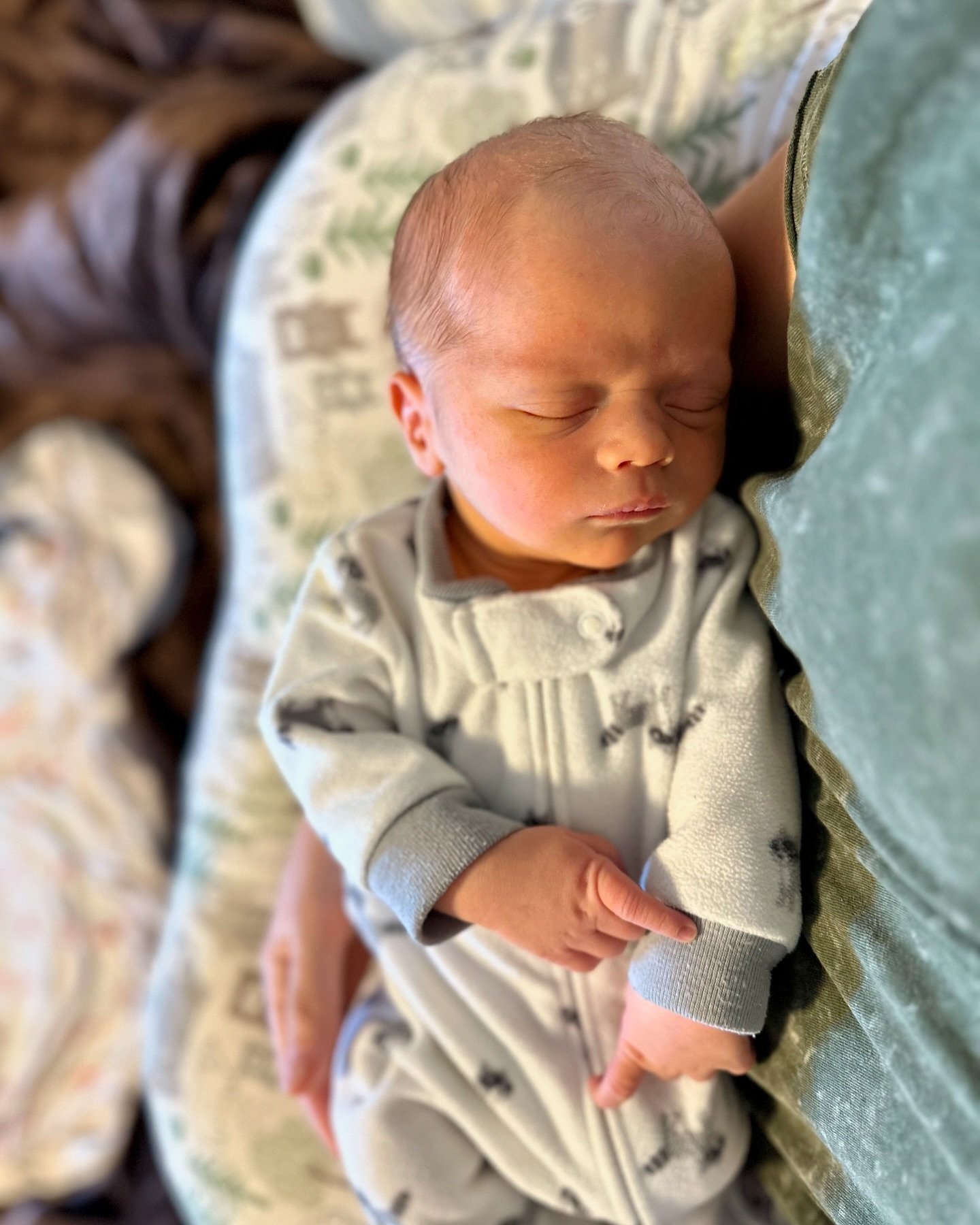 Our world has been rocked yet again. It has been a sweet couple days with the newest member of our family, Brody Fredrick Nenno. We&rsquo;re all so in love 🩵