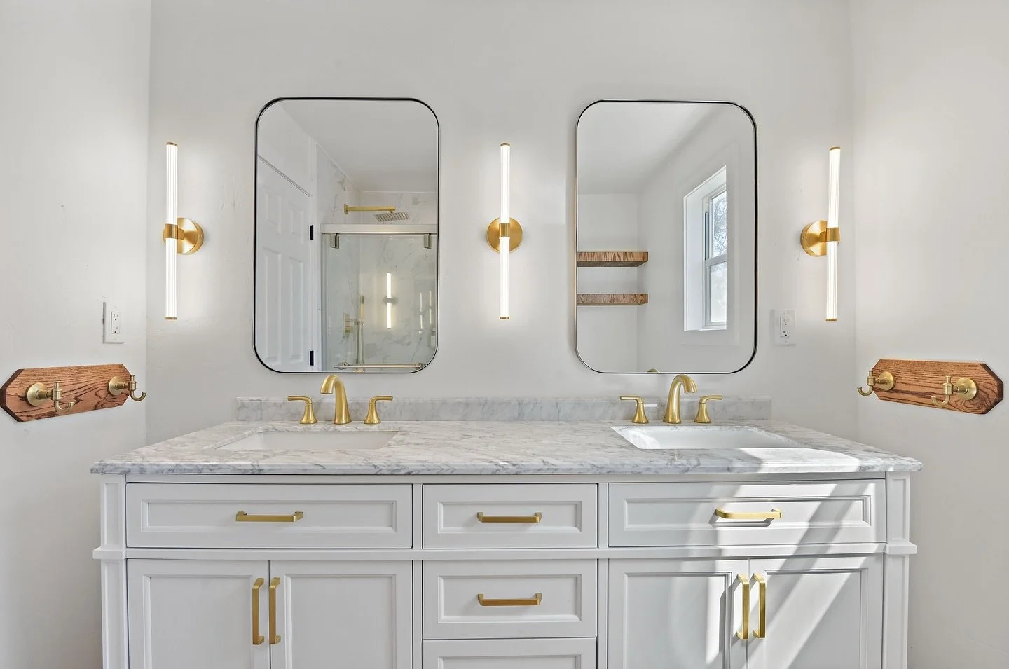 Master bathroom remodel ✨🛁

>>3rd photo shows before