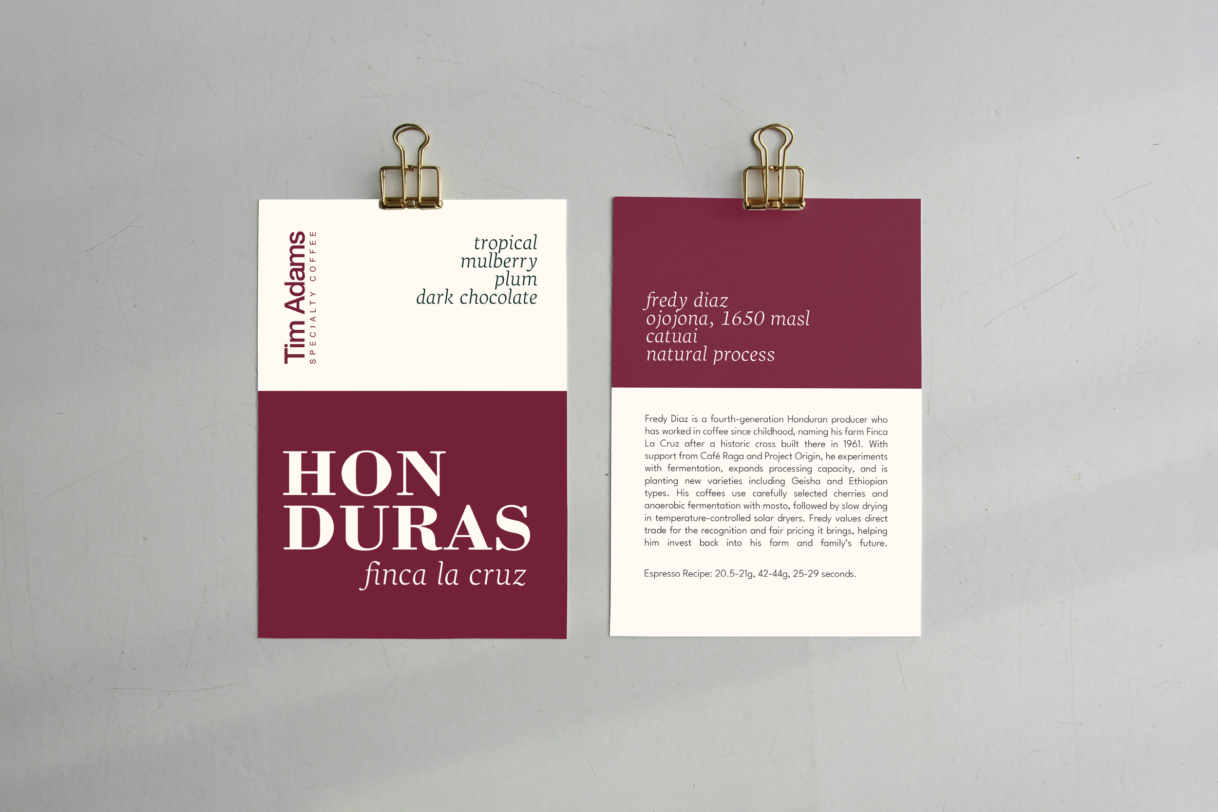 HONDURAS FINCA LA CRUZ