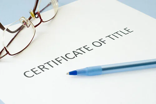 Certificates of Title – Soon to be Fully Phased Out