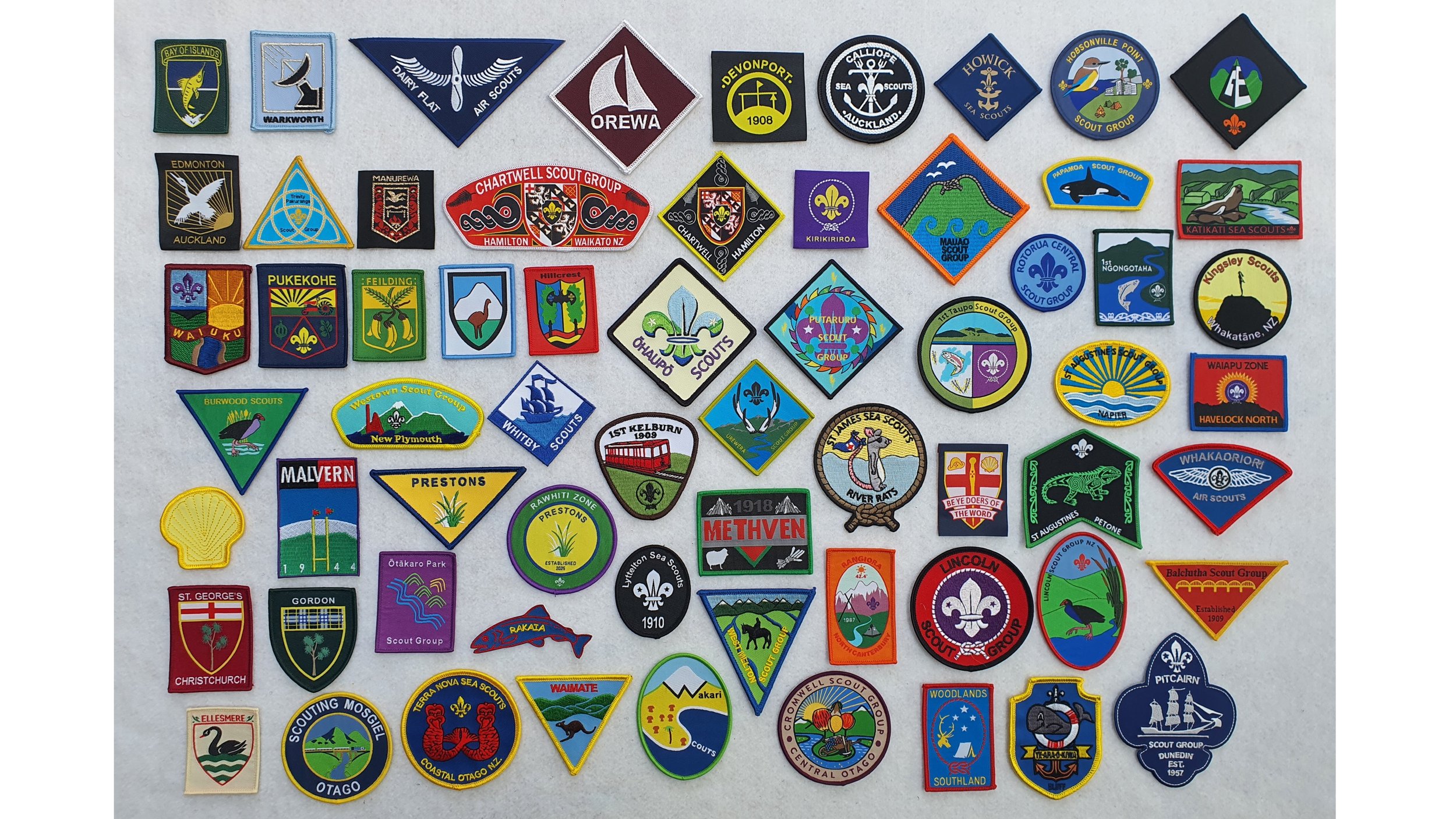 Scout Group badges