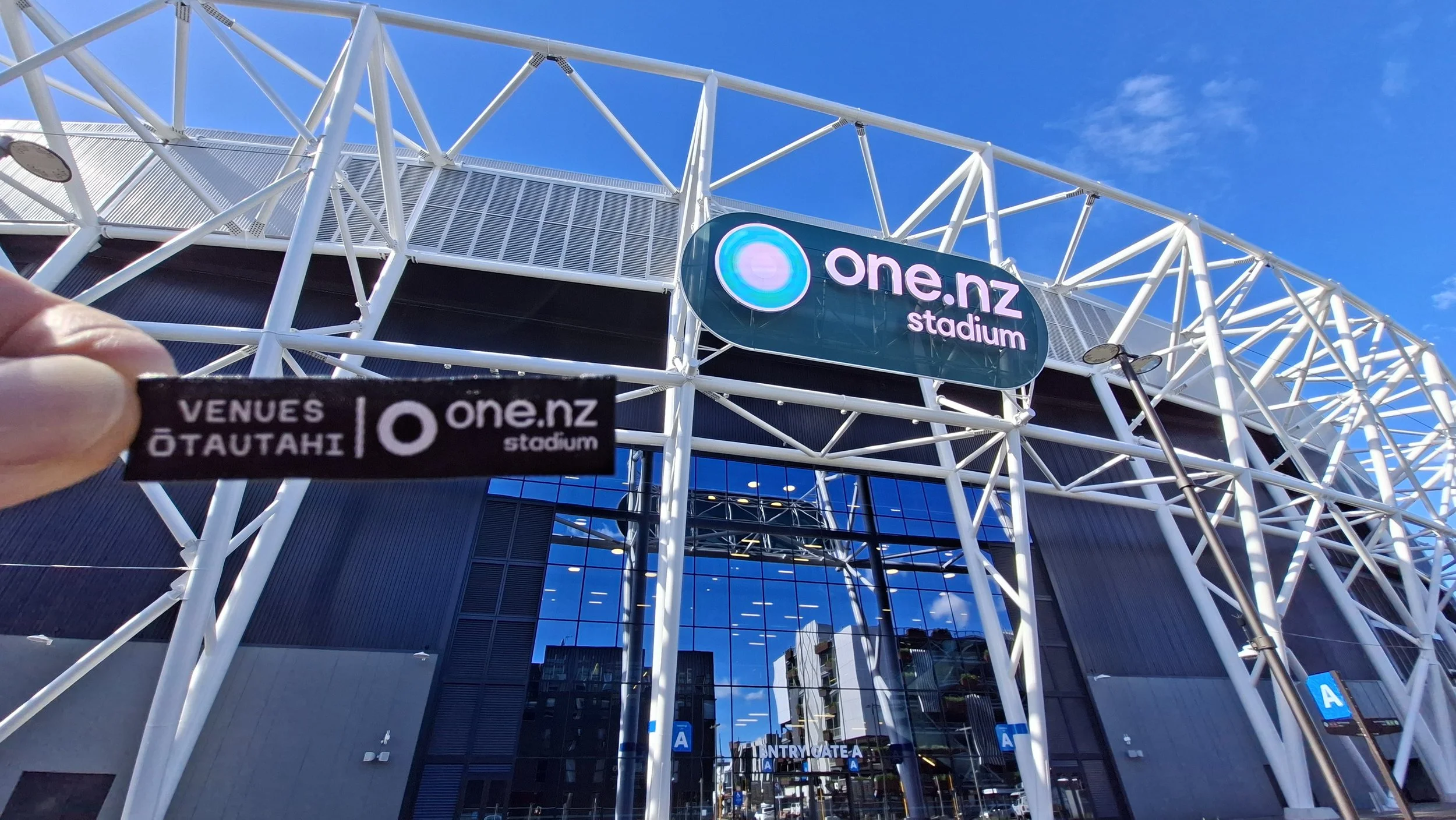 One New Zealand Stadium (Te Kaha) badge