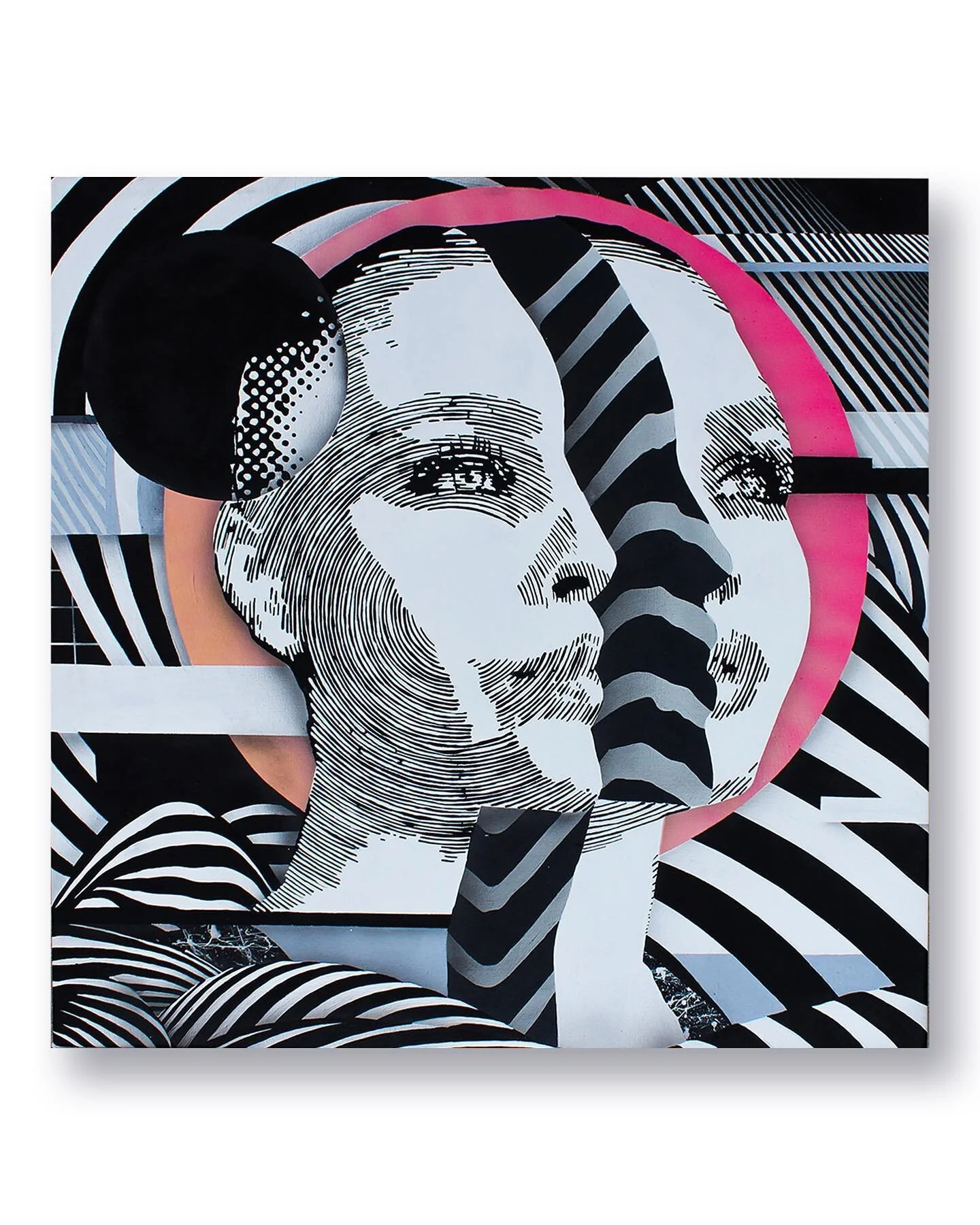 // a better tomorrow // 24&rdquo;x24&rdquo; // acrylic and aerosol on canvas // for @abvgallery &ldquo;A Better View&rdquo; show opening Aug 7 // contact gallery with inquiries //

// A reminder to stay grounded through the chaos to push through to a