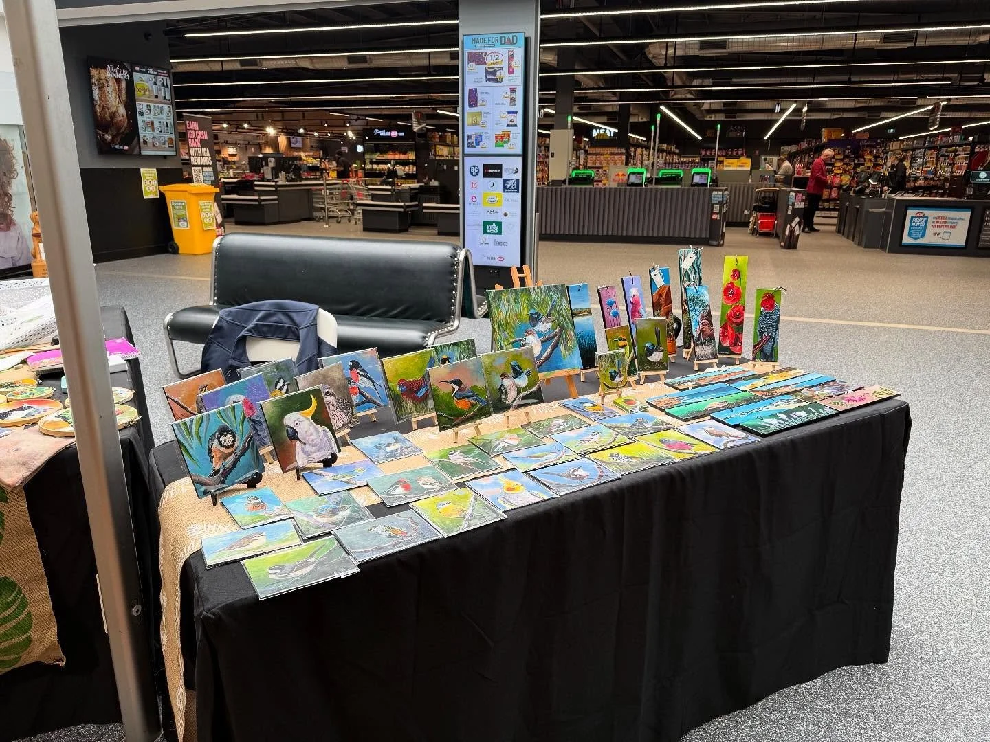 Artist Pop Up Stall at Strathvillage