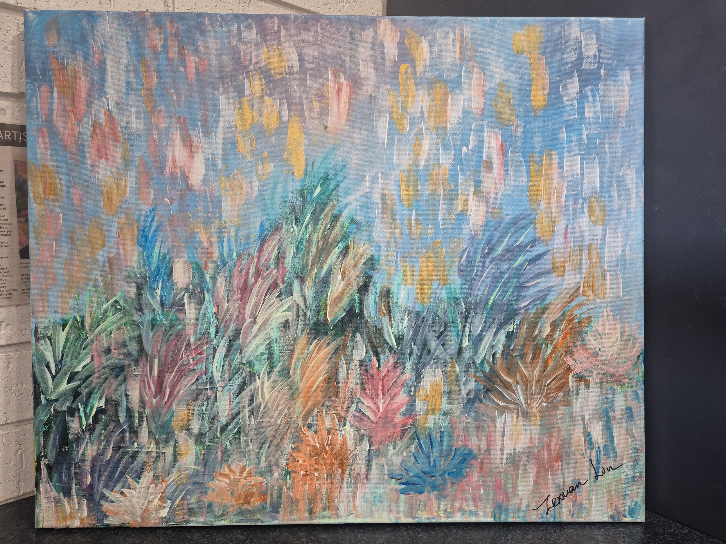 Lin - Dancing in the Rain - Acrylic.jpg