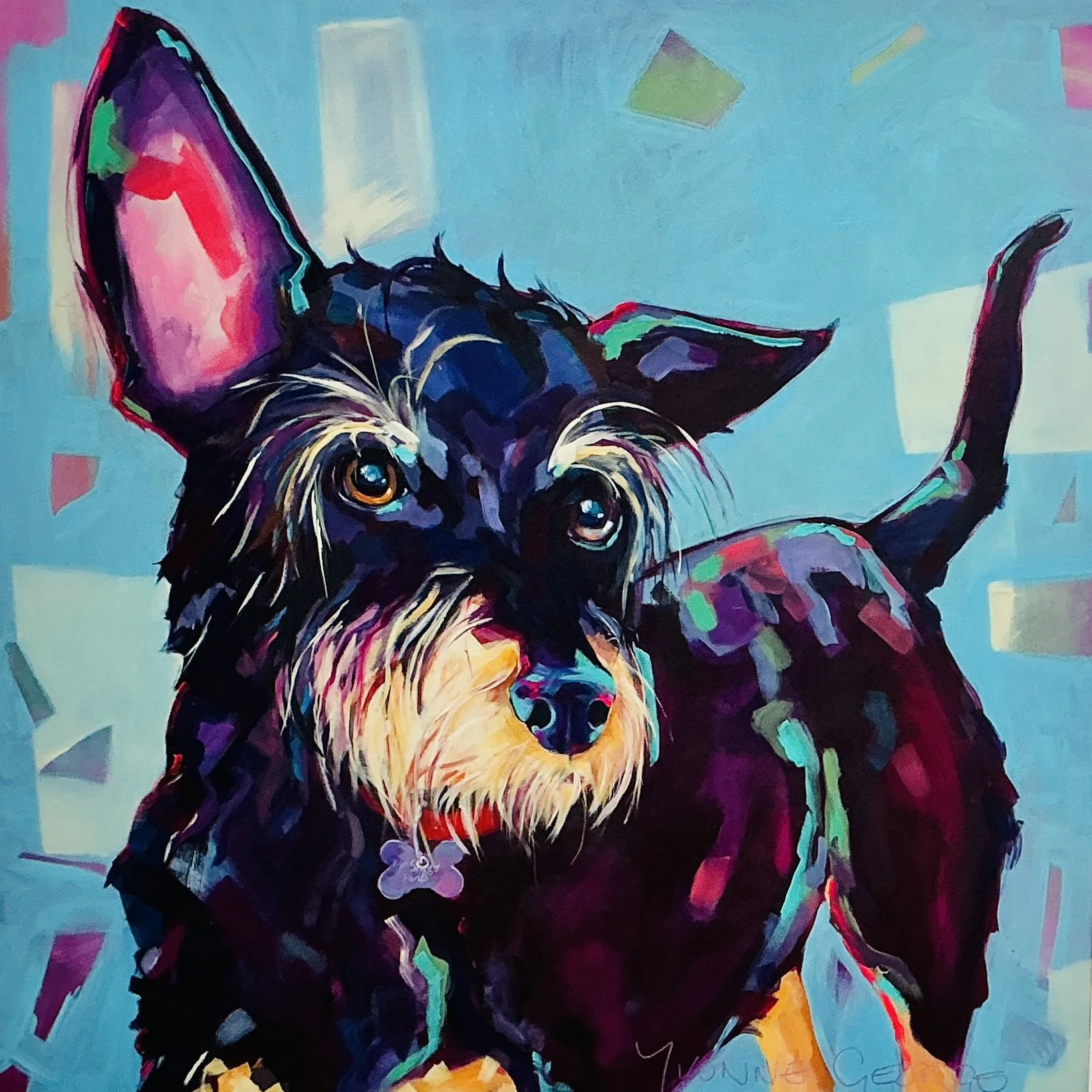 George _ “Shaggy Pants “_ Acrylic.jpeg