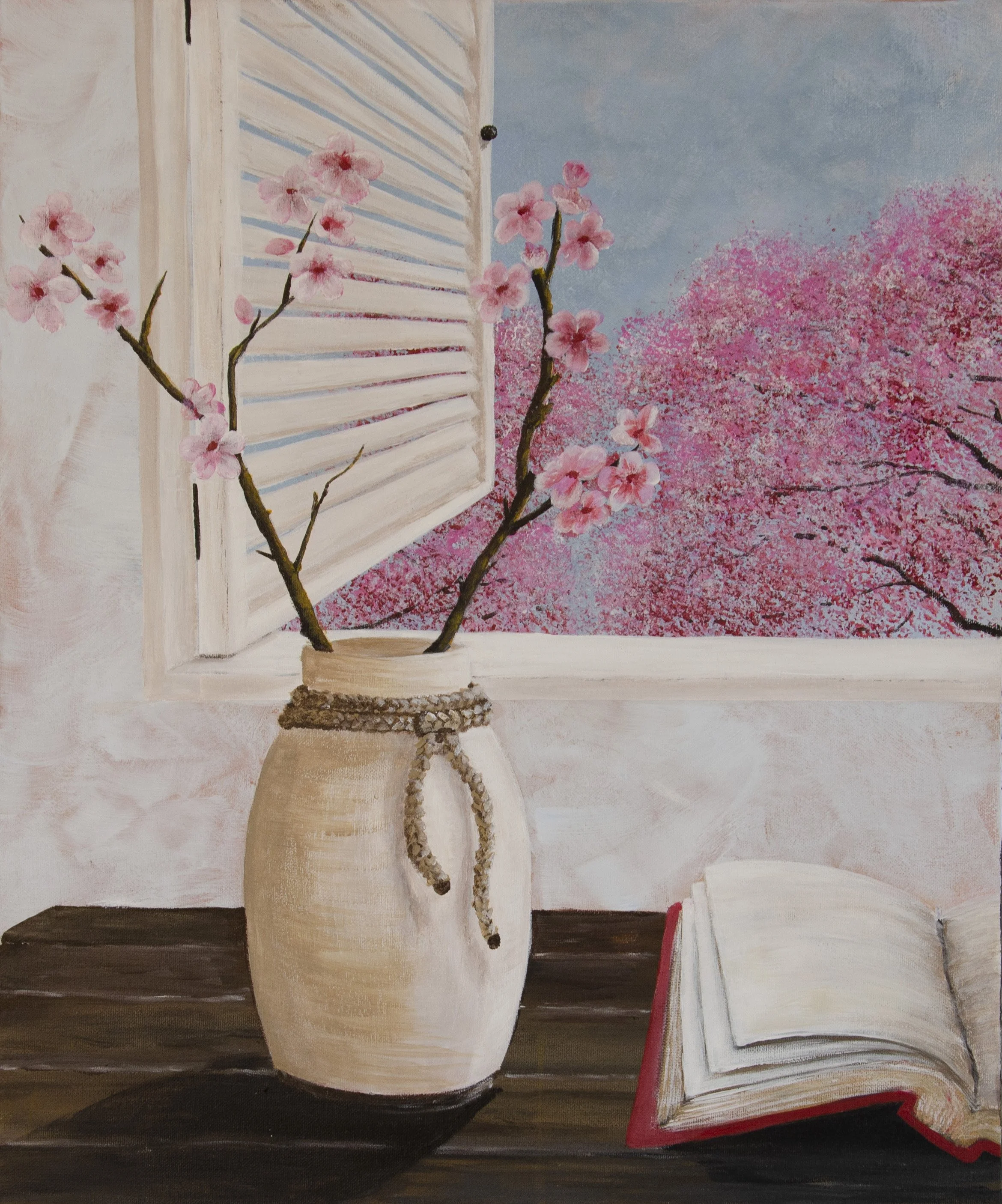 Gadsden_Spring Blossoms_Acrylic on Canvas.jpg