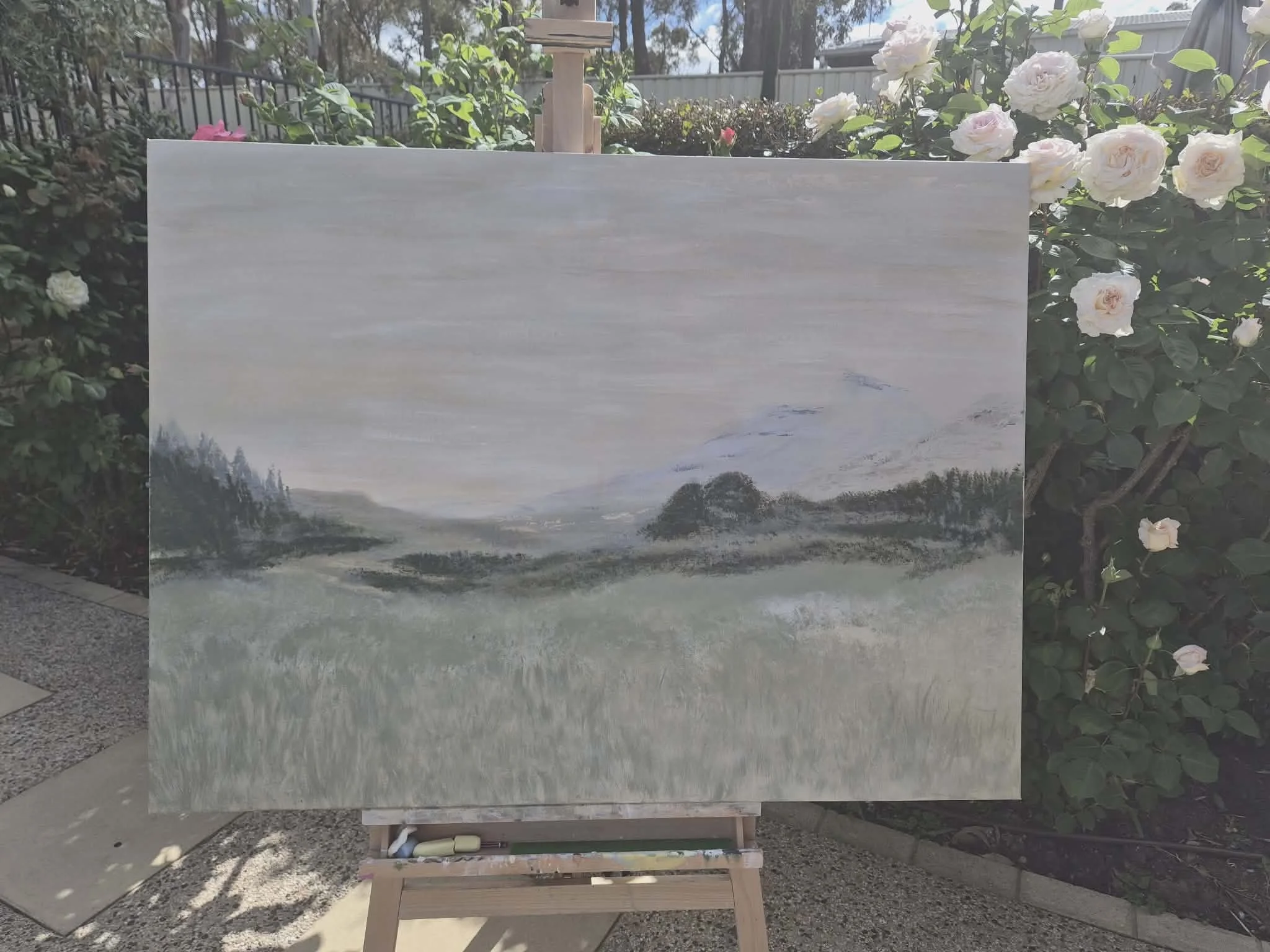 Gadsden_Alex's landscape painting_Acrylic on Canvas - 2025.jfif