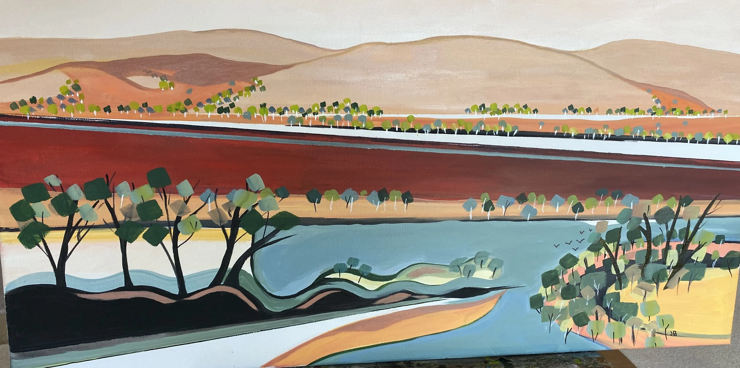 Barowski-red lake acrylic .JPG