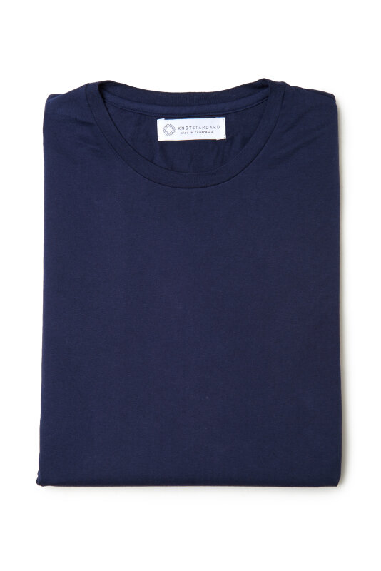 Folded Blue T Shirt