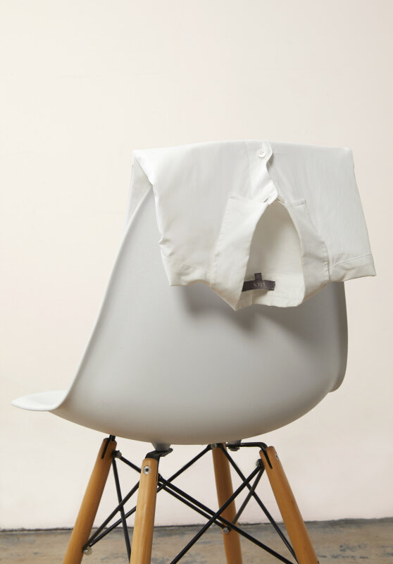 White Mens Buttondown on Chair.jpg