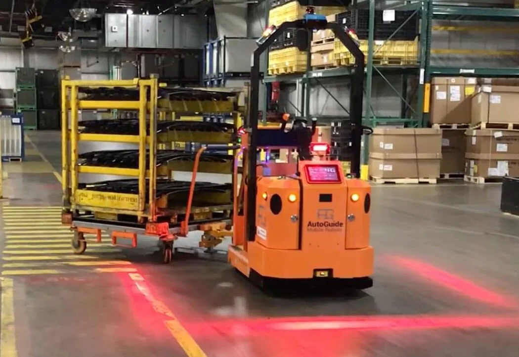Advancing Manufacturing Productivity and Safety with AutoGuide Mobile Robots
