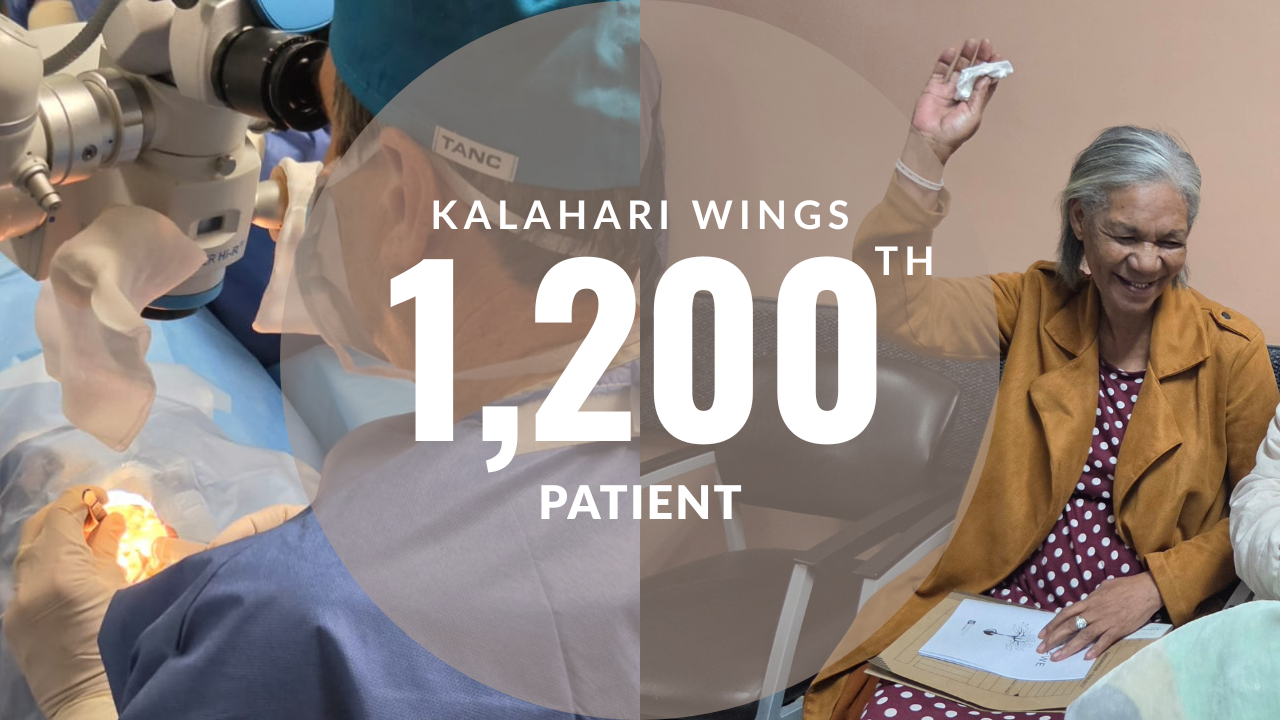 Kalahari Wings 1200th Patient