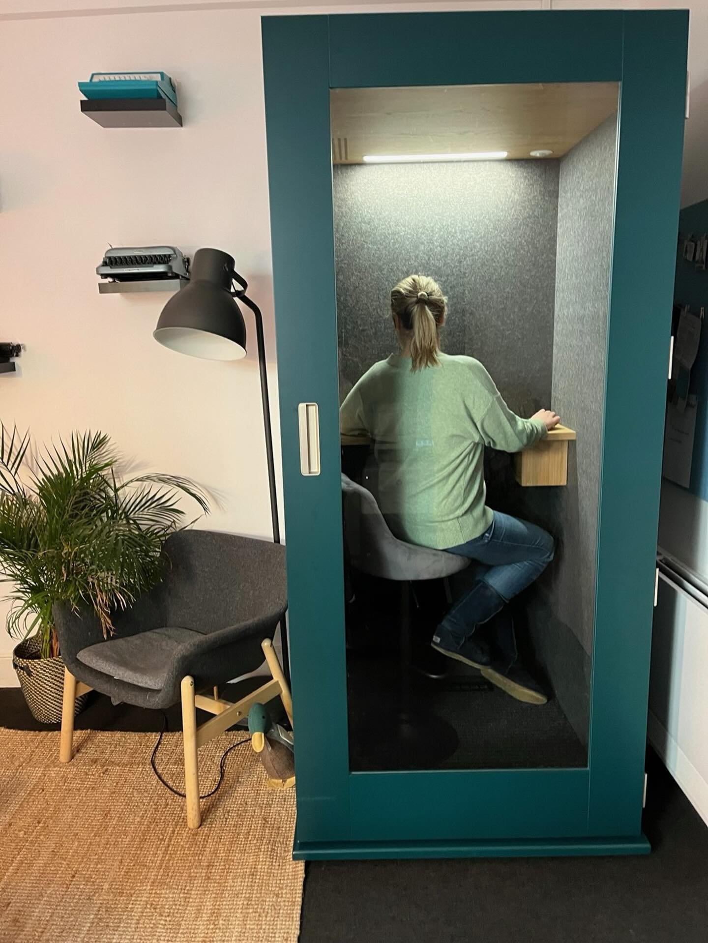 Private calls. Zero disruption.

Our dedicated Zoom booths at both OfficeTribe locations give members a quiet, sound-controlled space for video calls, interviews and confidential conversations, without leaving the building or booking a meeting room.
