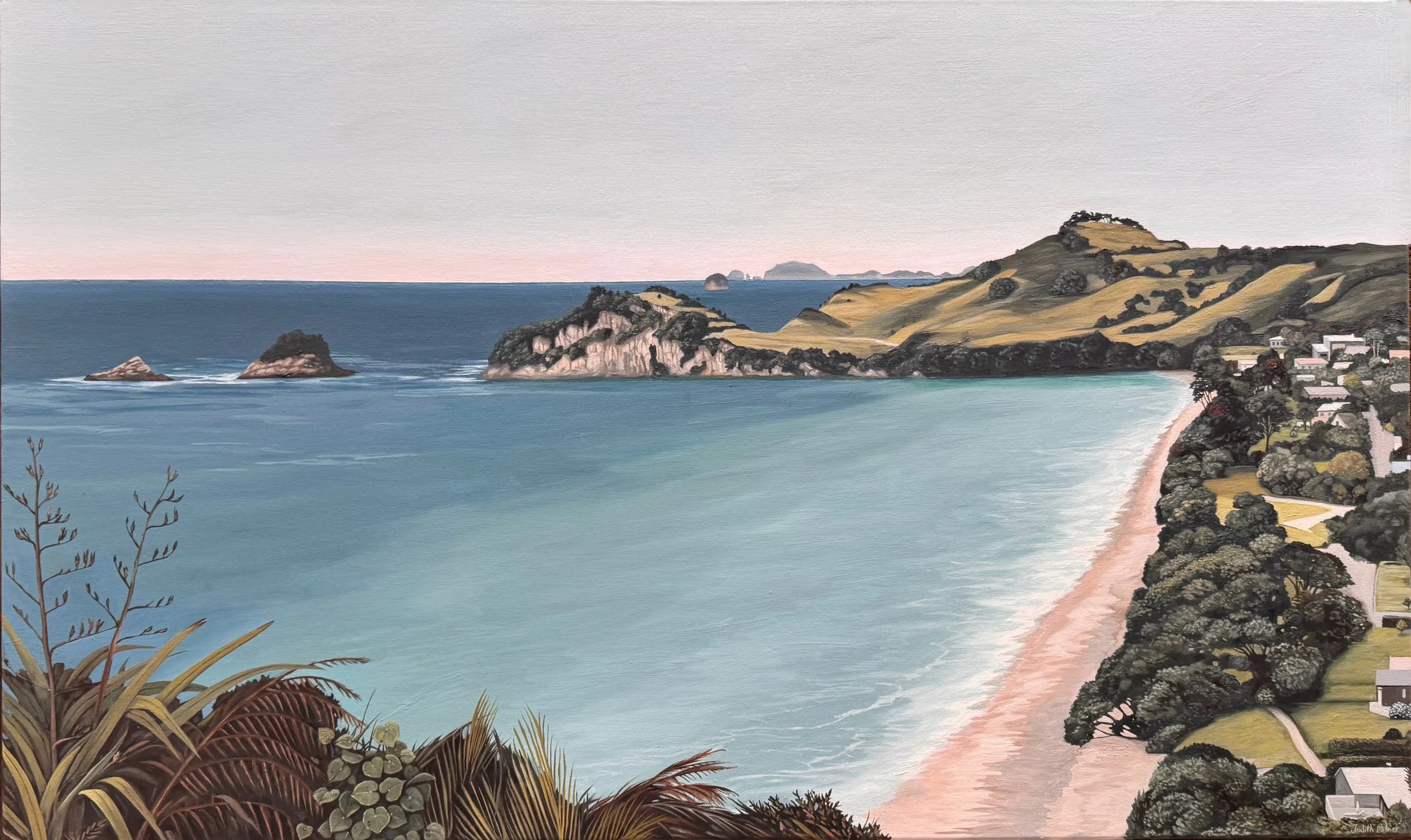 Hahei Holiday Judith Milner Artist Landscape painting.jpeg