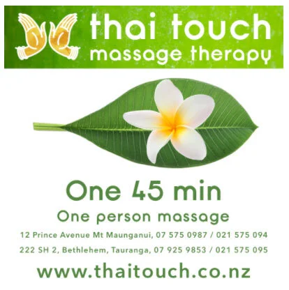 thai touch massage vouchers