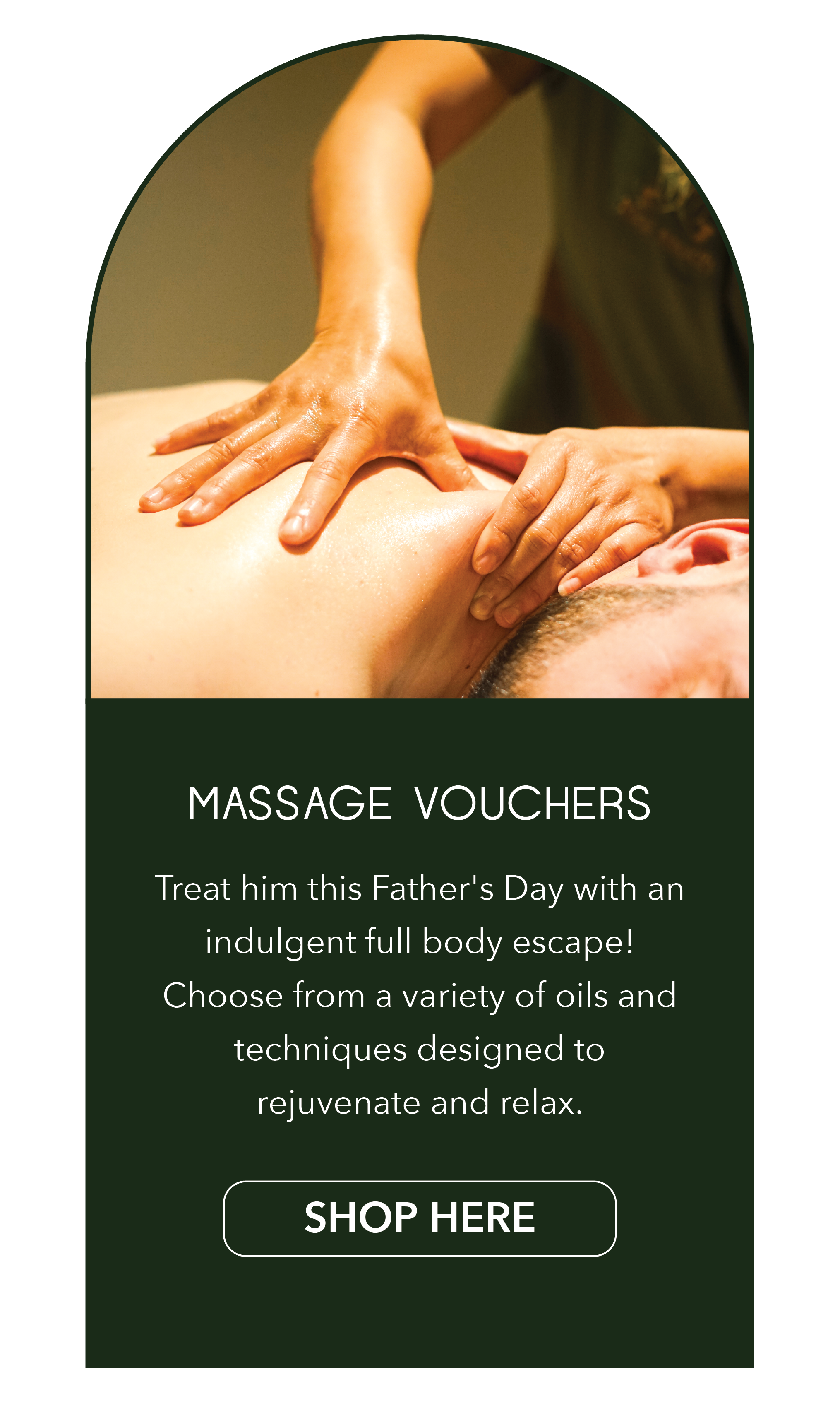 fathers day massage vouchers