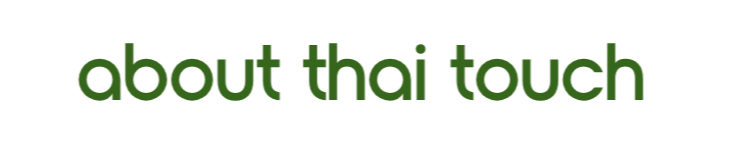 thai touch massage - about