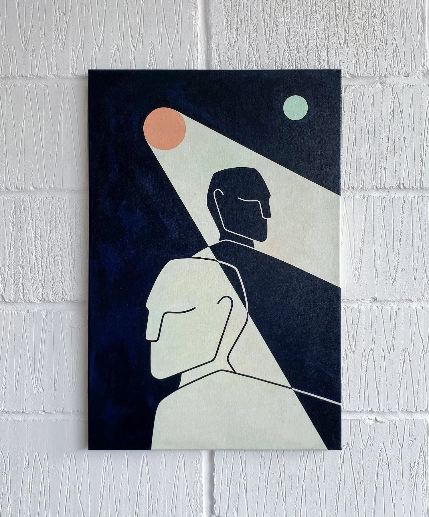 Self Reflection, 50.8x76cm (2022)