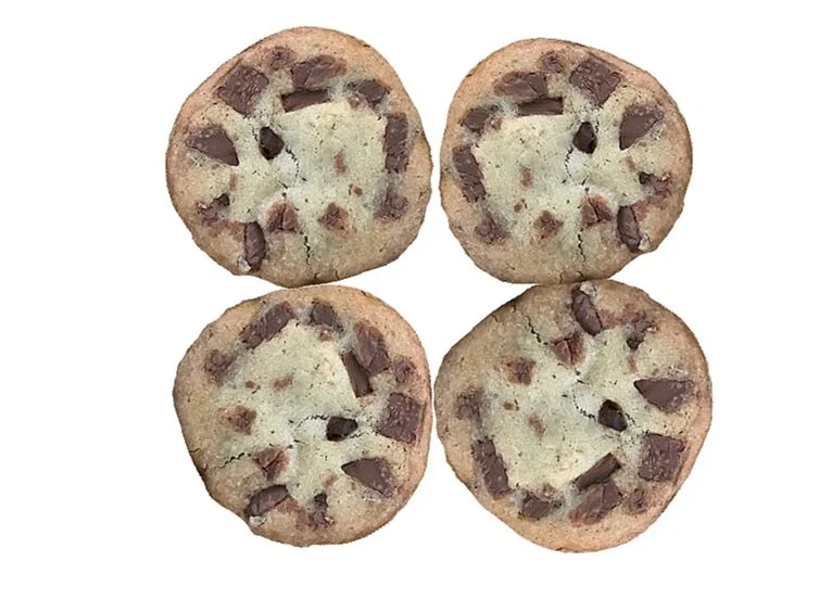 Milk chocolate chunk cookies