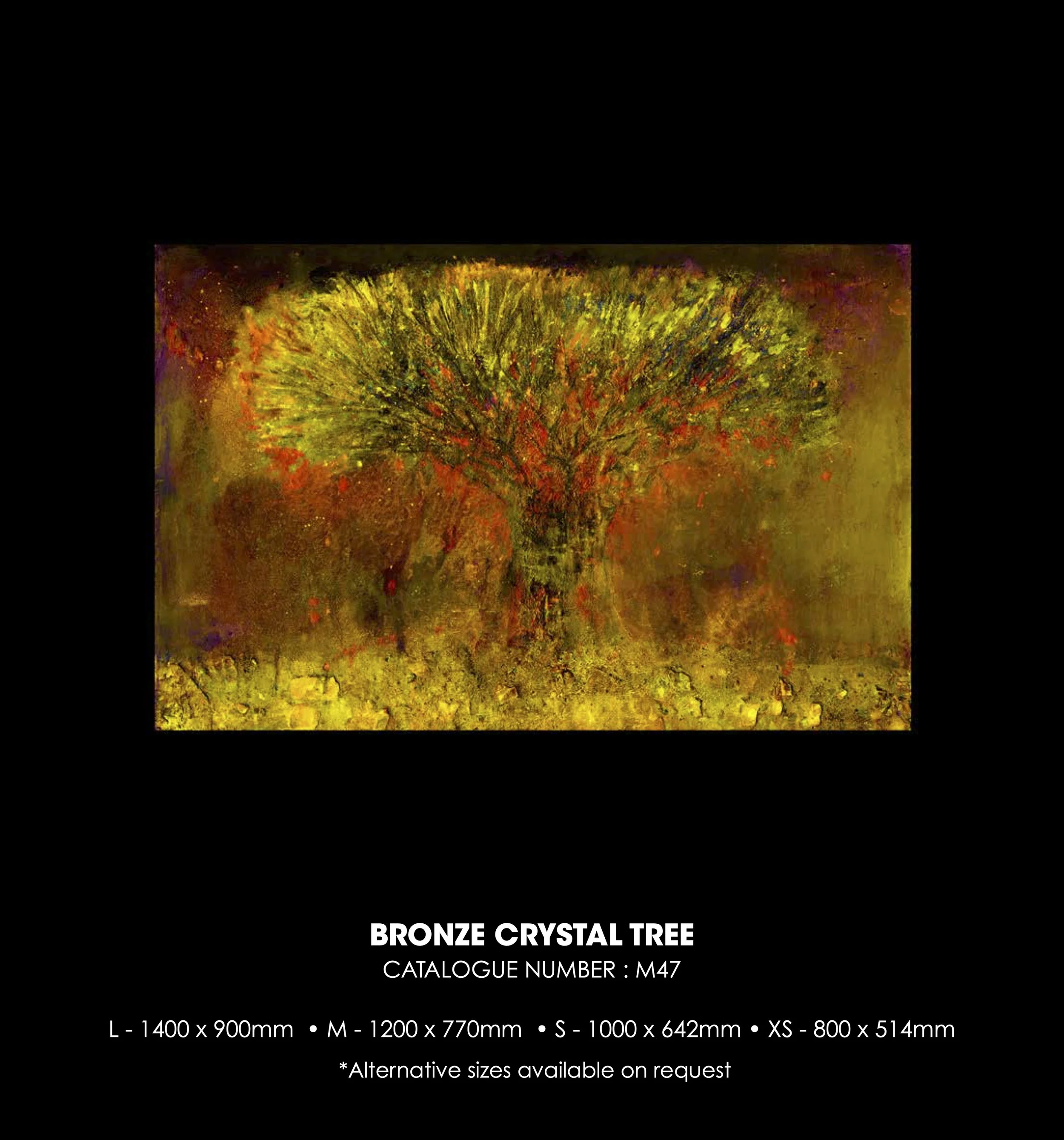 Bronze Crystal Tree (M47)