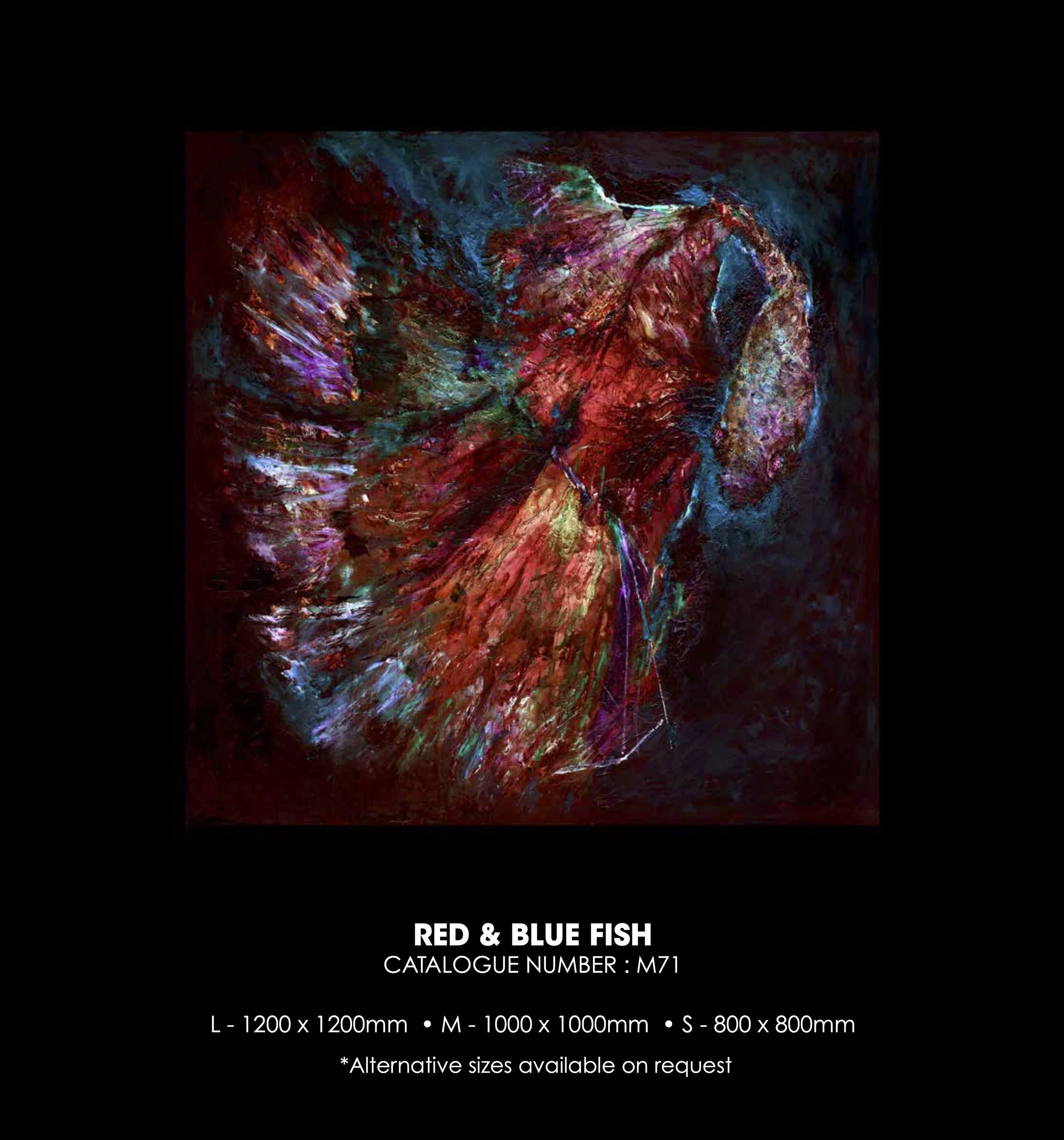 Red & Blue Fish (M71)