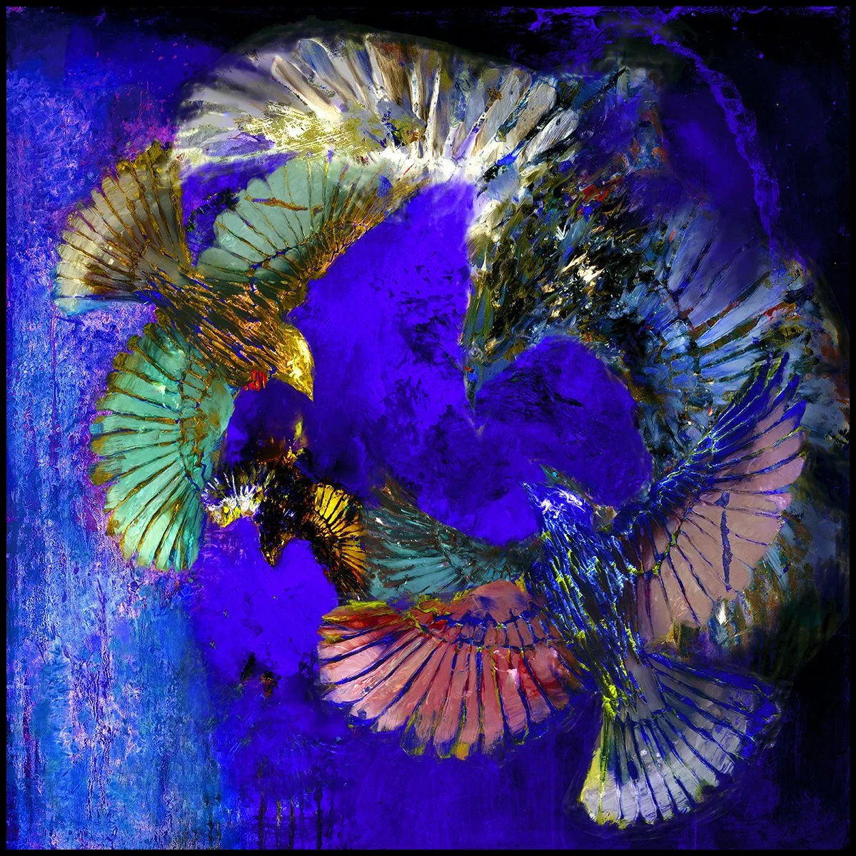 BIRDS IN FLIGHT - COBALT BLUE - M60.jpg