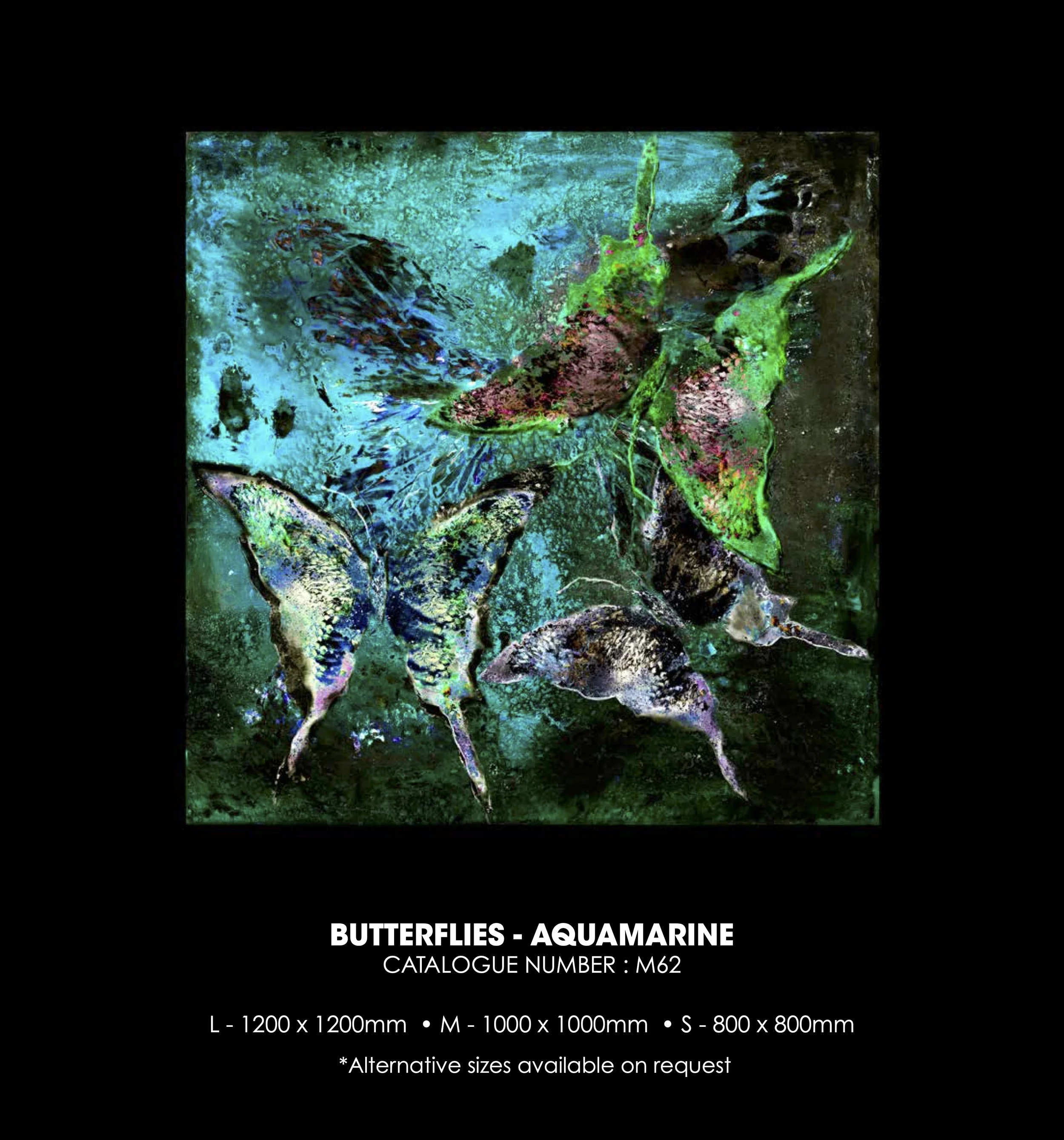 Butterflies Aquamarine (M62)