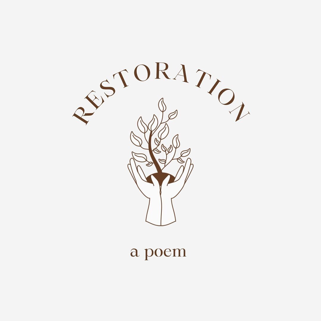 🌱RESTORATION - a poem for Earth Day🌱
May each and everyone of us remember our essential connection with Nature and work together in service of her, and our own, restoration. 

With much love,
Amanda x 

@earthdaynetwork 

#restoretheearth
#earth 
#