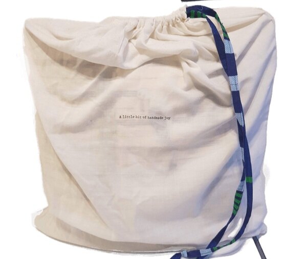 Mae Kandoo drawstring bag for packaging