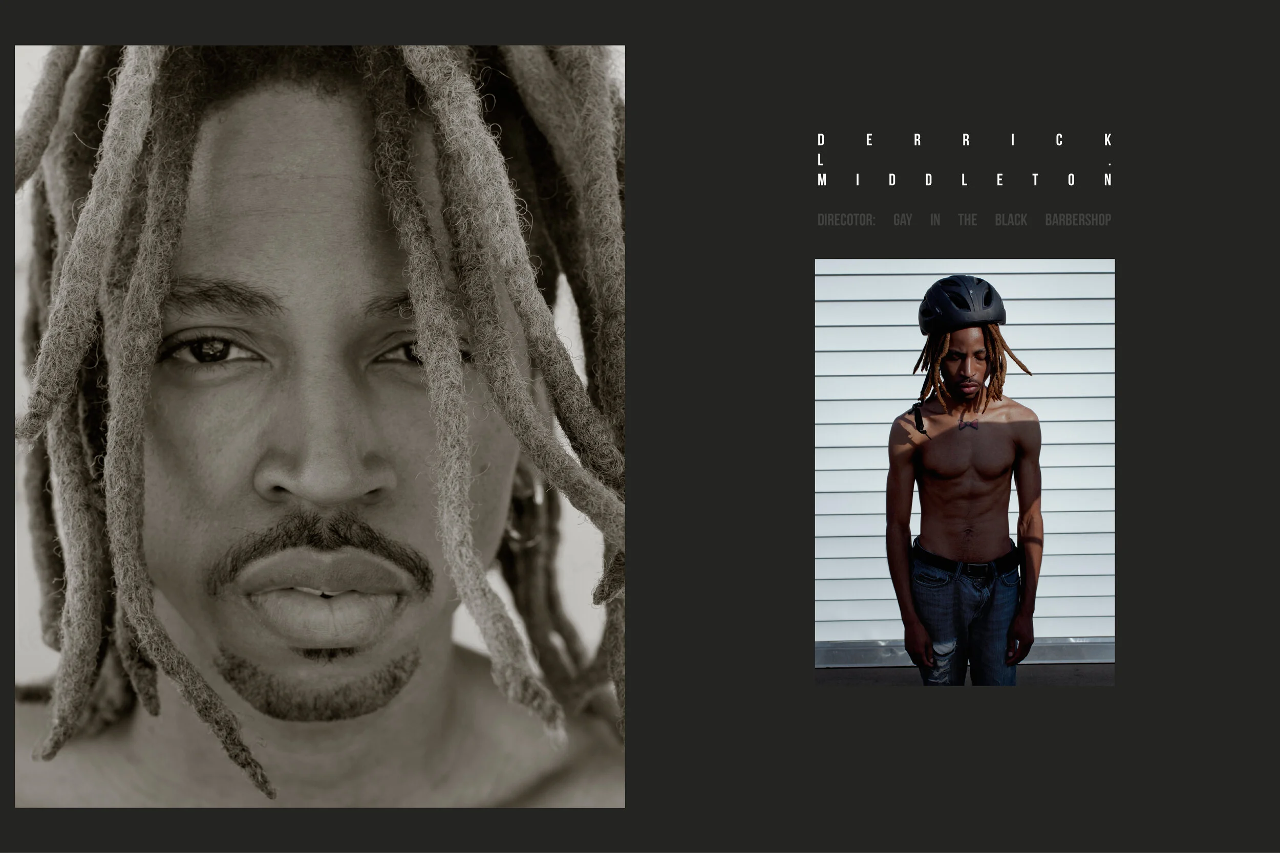 'Derrick L. Middleton Shape Up: Gay in the Black Barbershop'