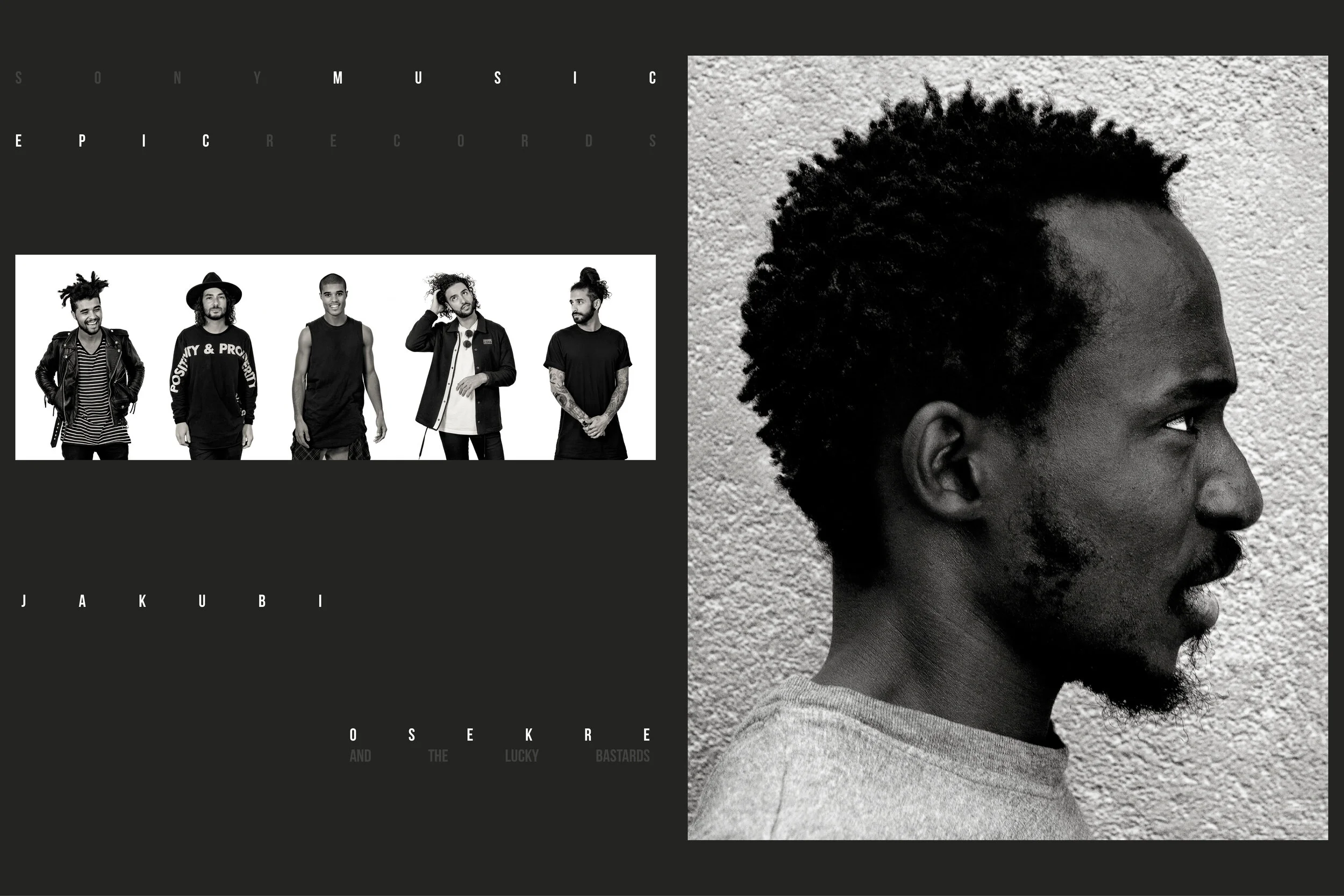 Jakubi Epic Records / Osekre 'AfroPunk' Vinyl Cover