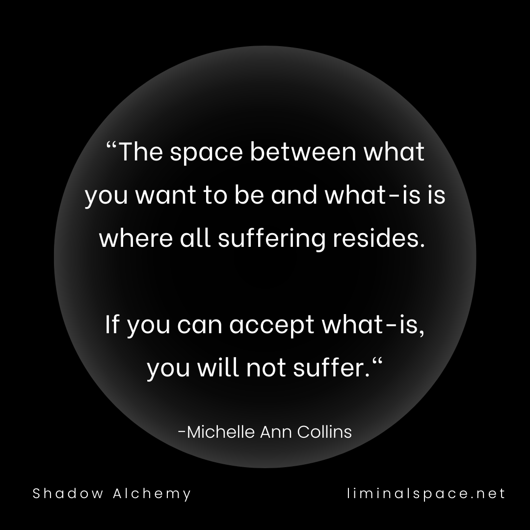 The space between what-is and what you want.