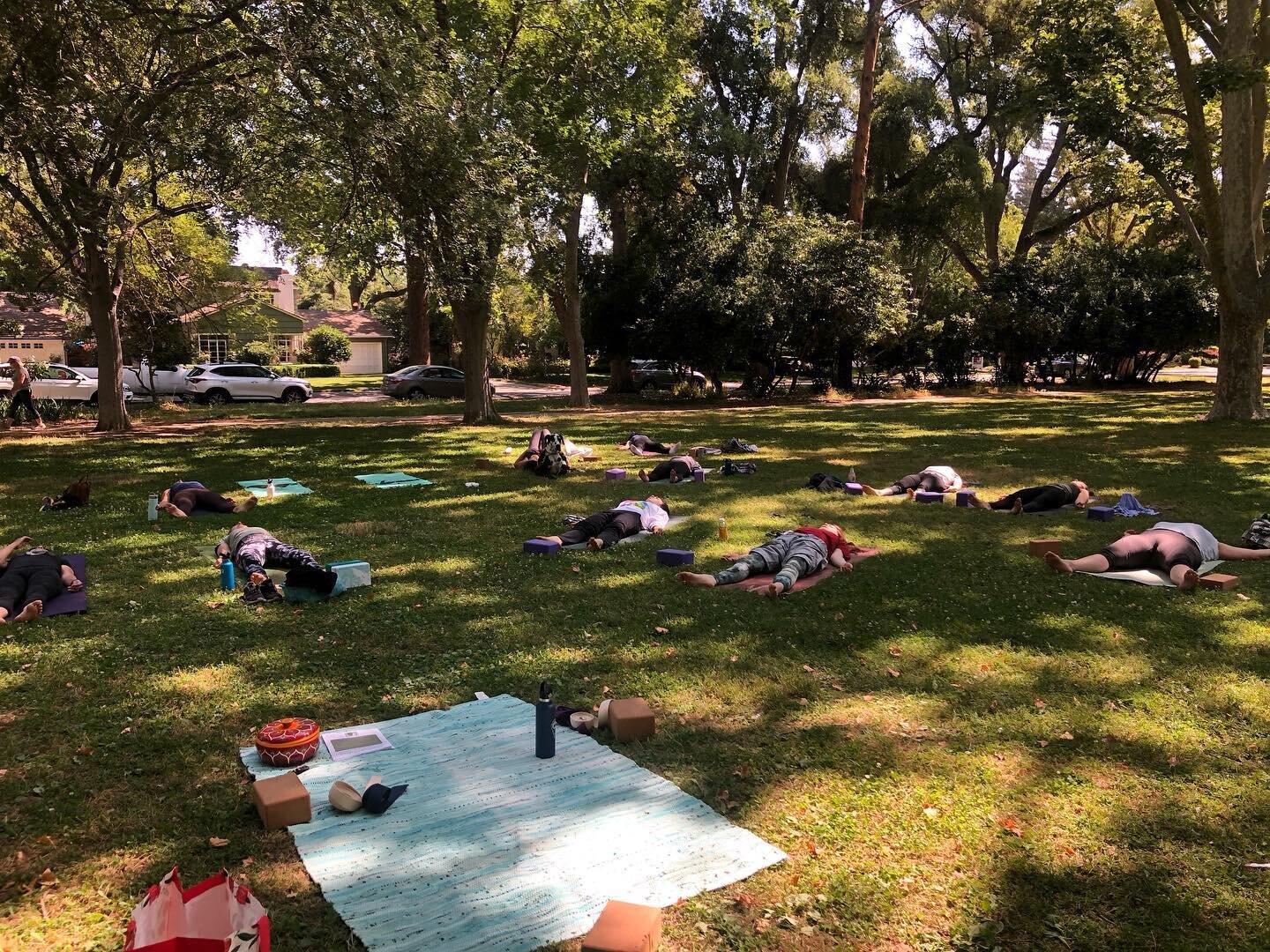 Svasana in the park. What a GEORGEOUS DAY for outdoor yoga. See you lovey&rsquo;s next time. 

To be notified of the next Yoga in Land Park, join my mail list through the link in the bio. 

#yogasacramento #sacramentoyoga #beginnersguidetosac #yoga91