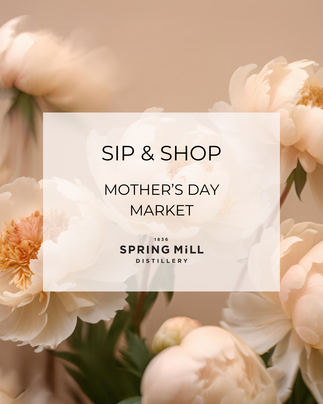Mother's Day Sip & Shop