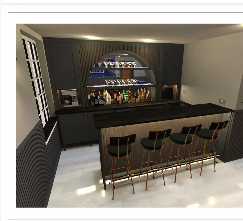 3d pre-build render of the bar.
